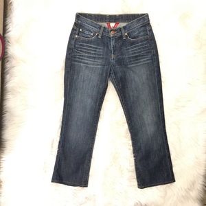 Lucky Brand Classic Rider jeans.